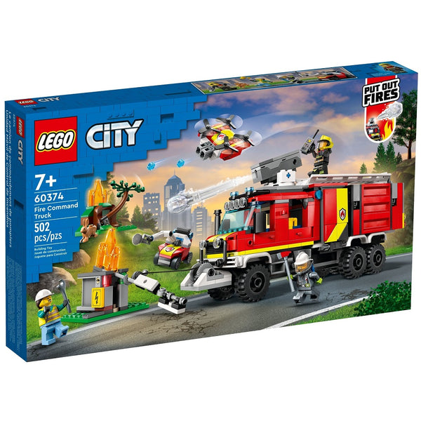 לגו סיטי משאית פיקוד כיבוי אש 60374 - Lego