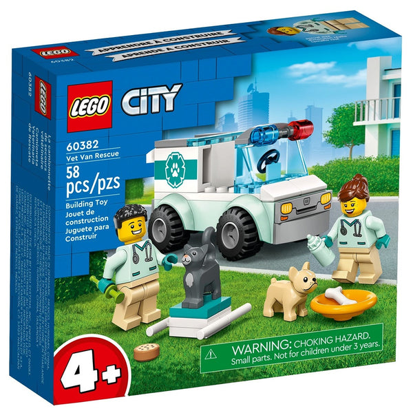 לגו סיטי רכב להצלת חיות מחמד 60382 - Lego