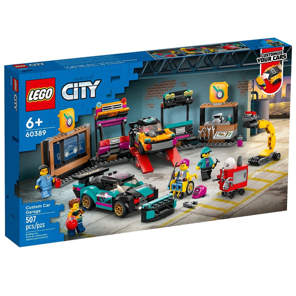 לגו סיטי מוסך למכוניות מעוצבות 60389 - Lego