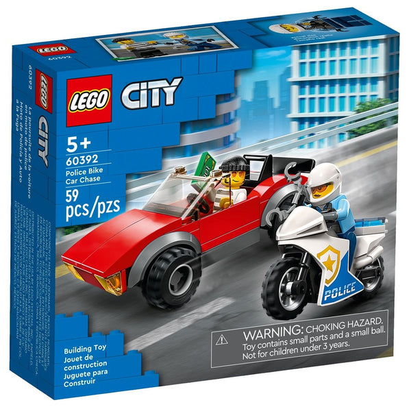 לגו סיטי מרדף אופנוע משטרתי 60392 - Lego