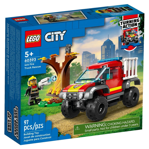 לגו סיטי כבאית חילוץ 60393 - Lego