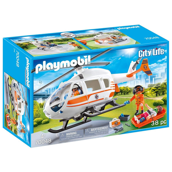 פליימוביל מסוק חילוץ והצלה 70048 - Playmobil