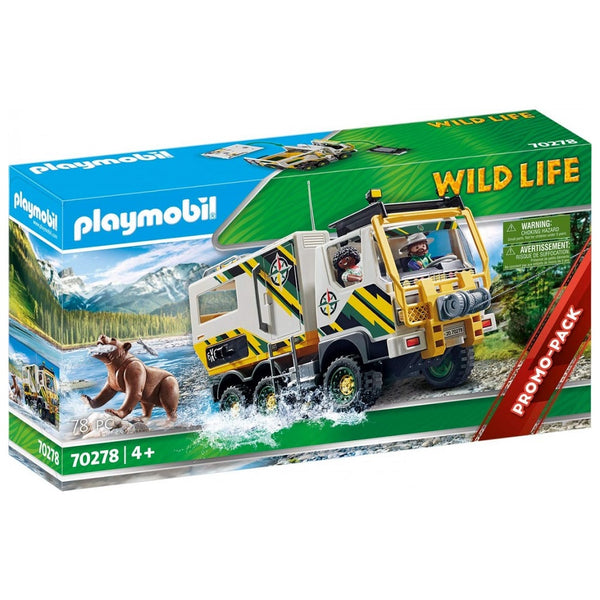 פליימוביל גן חיות משאית שטח 70278 - Playmobil