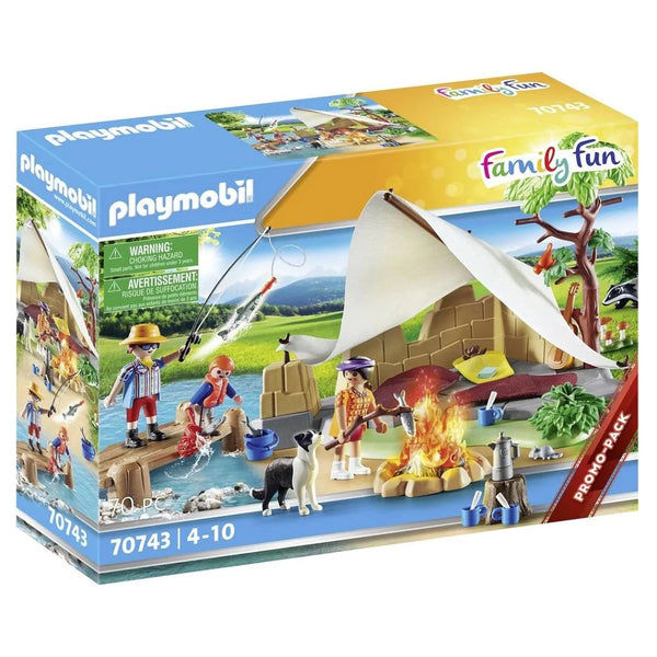 פליימוביל טיול קמפינג משפחתי 70743 - Playmobil