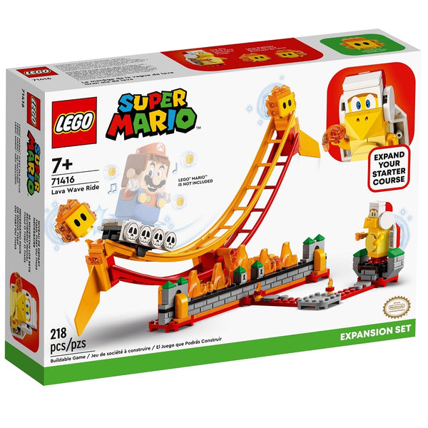 לגו סופר מריו רכיבה על גלי לבה (ערכת הרחבה) 71416 - Lego