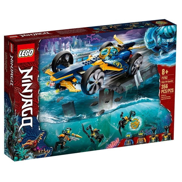 לגו נינג'גו צוללת נינג'ה מהירה 71752 - Lego