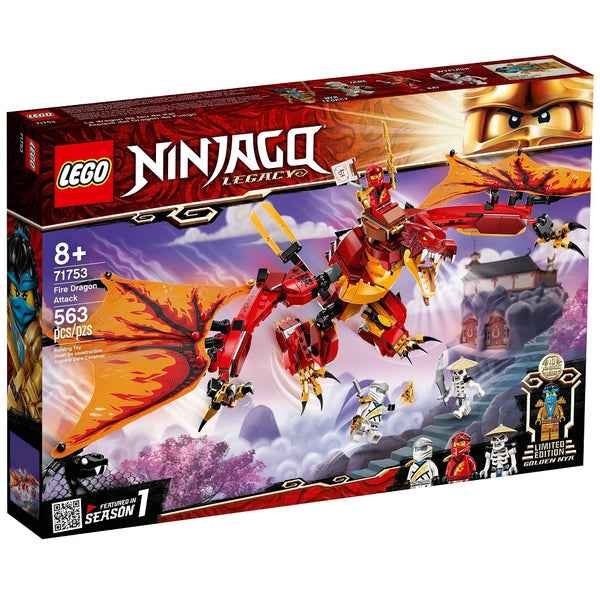 לגו נינג'גו מתקפת דרקון האש 71753 - Lego