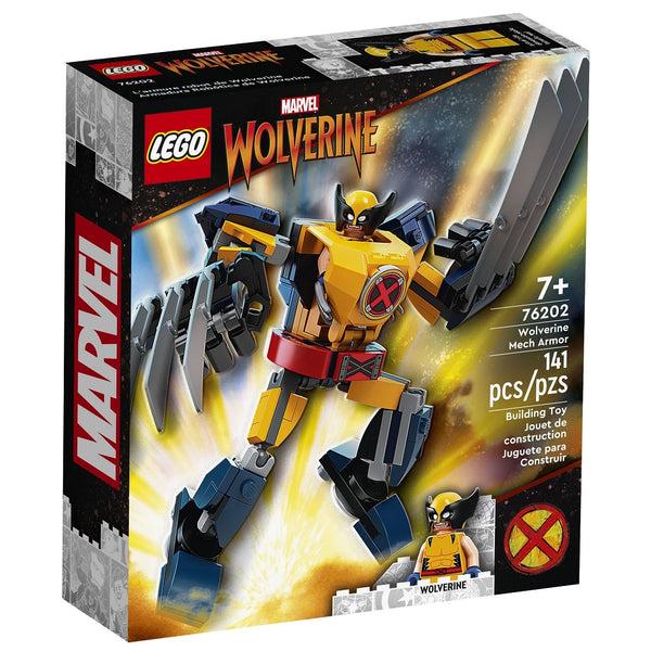 לגו מארוול הרובוט המשוריין של וולברין 76202 - Lego