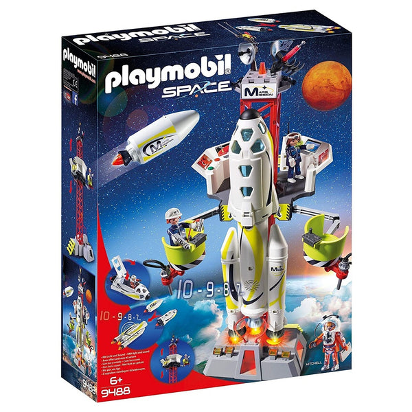 פליימוביל חלל אתר שיגור ורקטה 9488- Playmobil