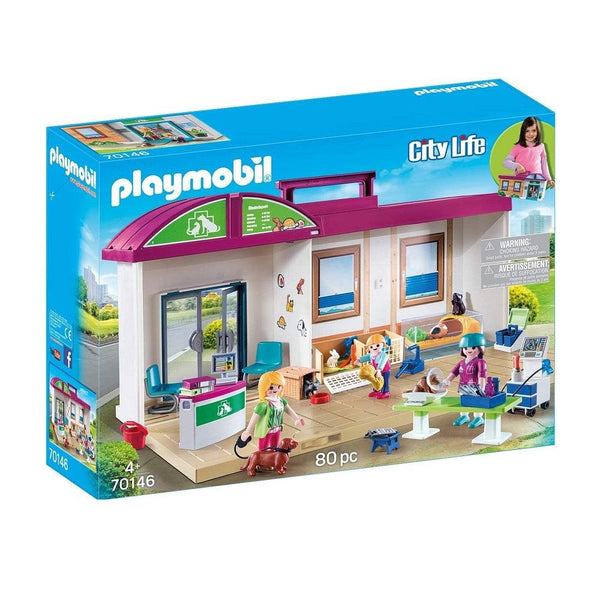 פליימוביל מרפאה וטרינרית 70146 - Playmobil